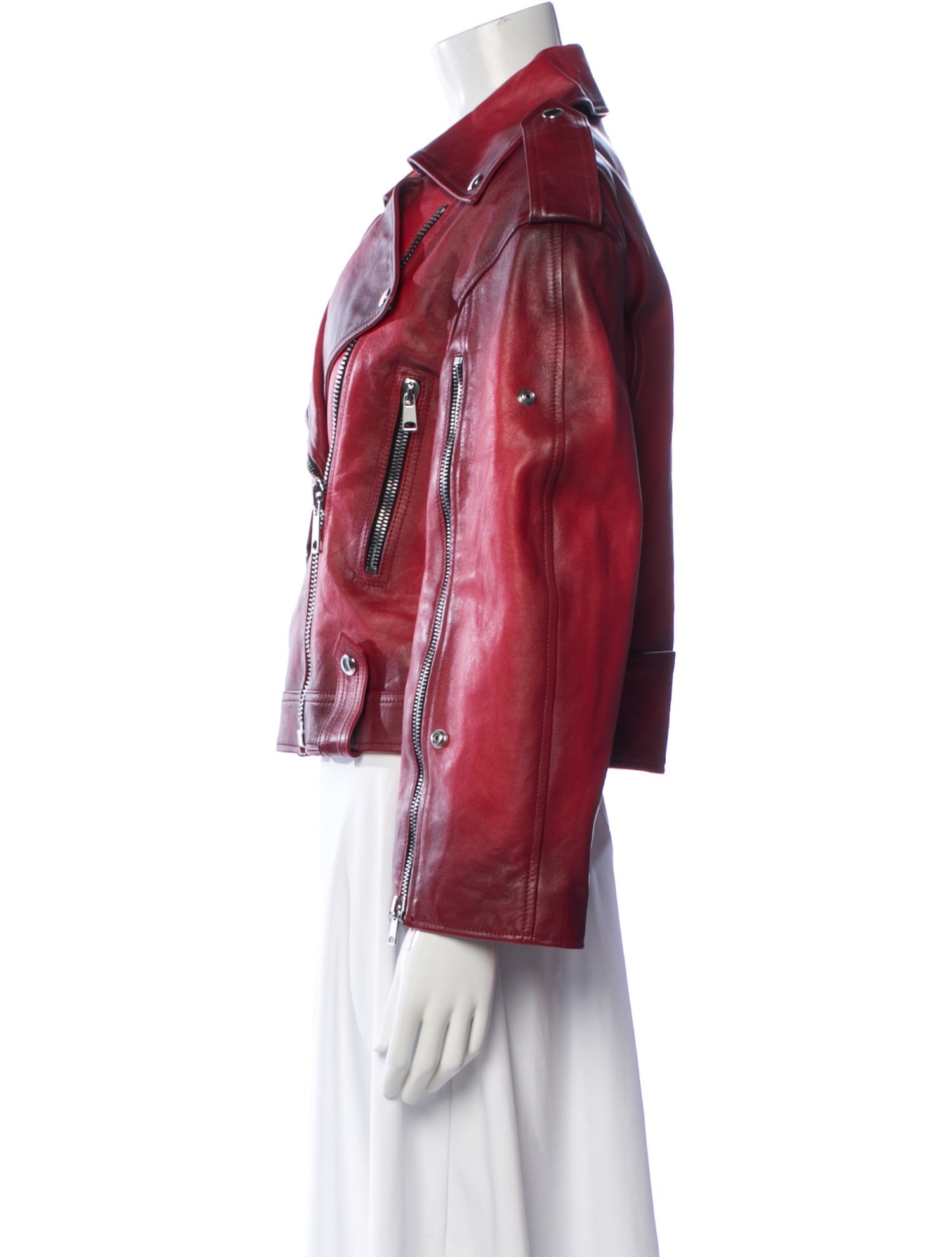 Alexander McQueen Leather Biker Jacket