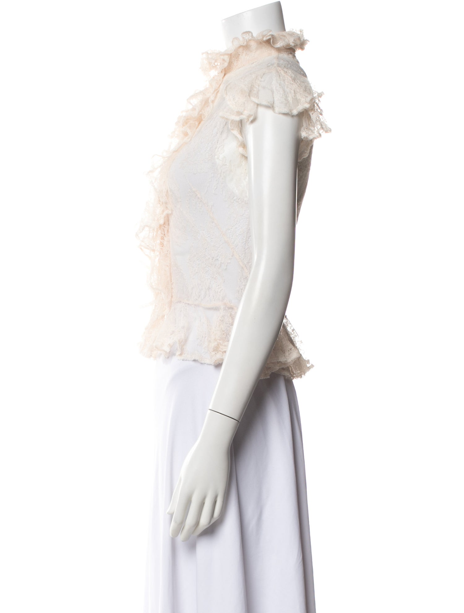 Alexander McQueen 2015 Silk Blouse