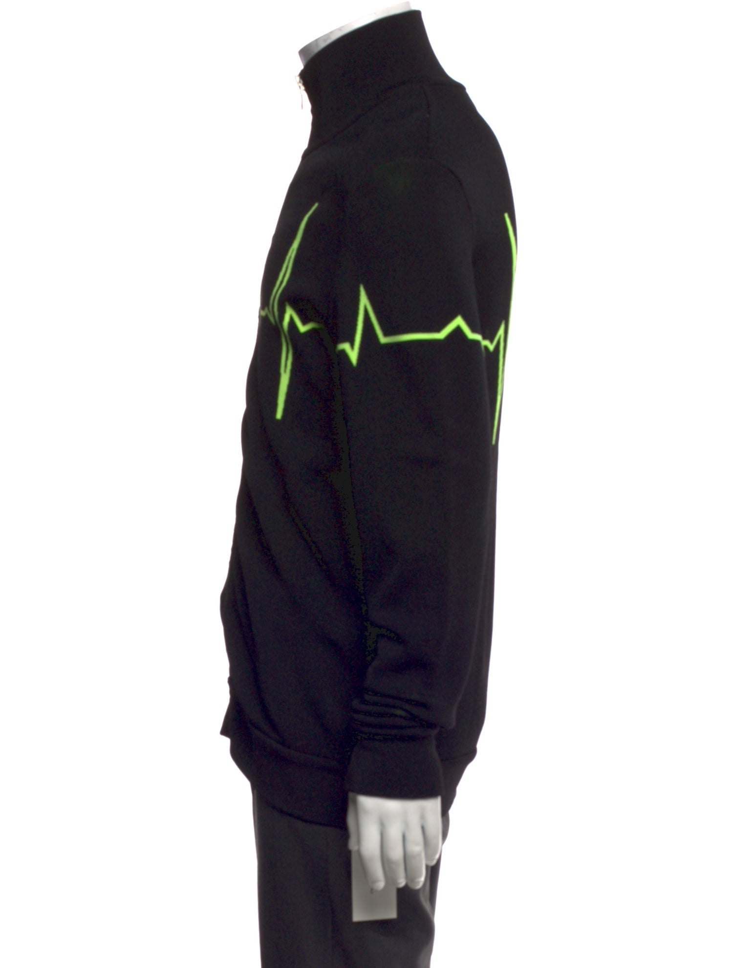 Alexander Wang Graphic Print Mock Neck Pullover