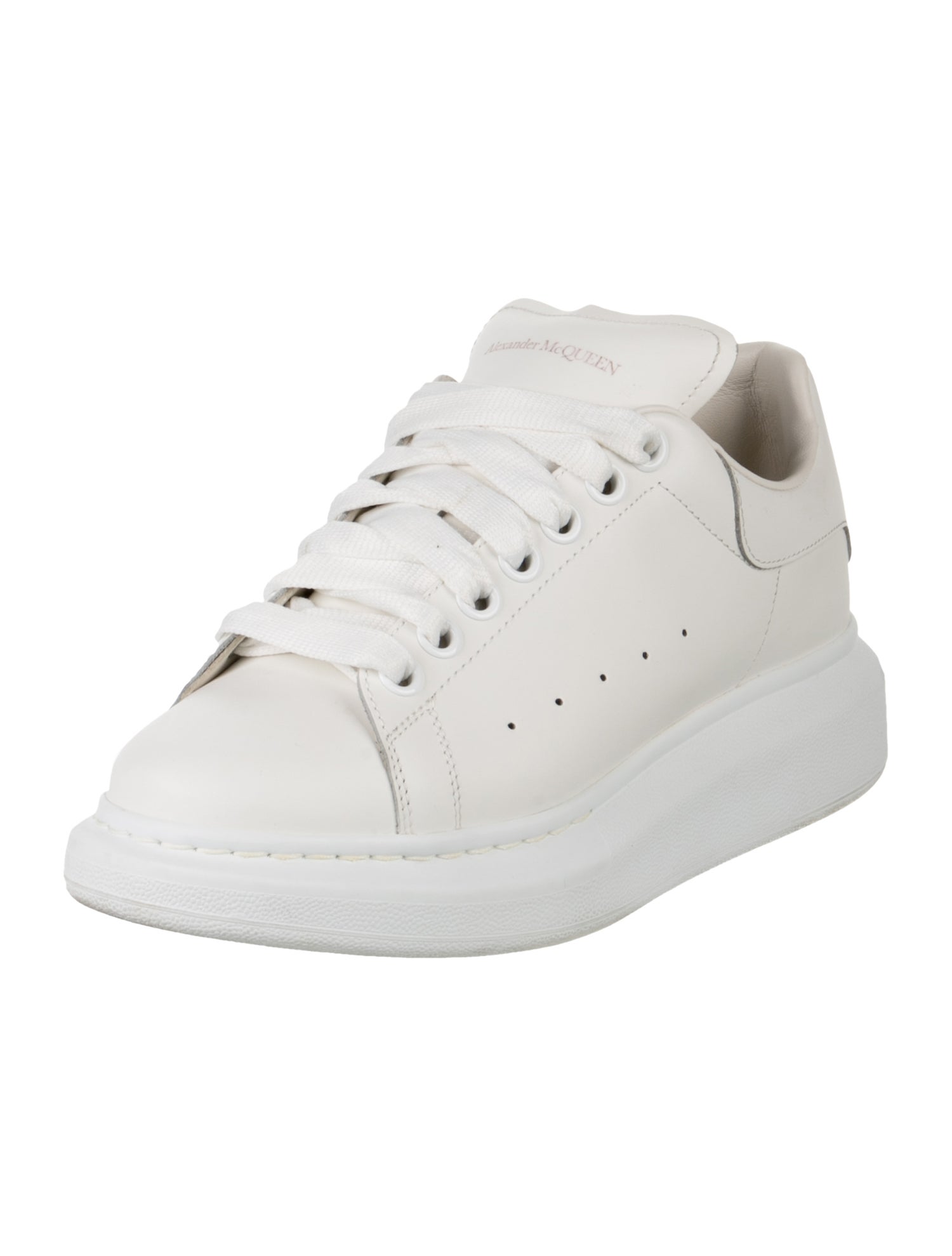 Alexander McQueen Leather Chunky Sneakers
