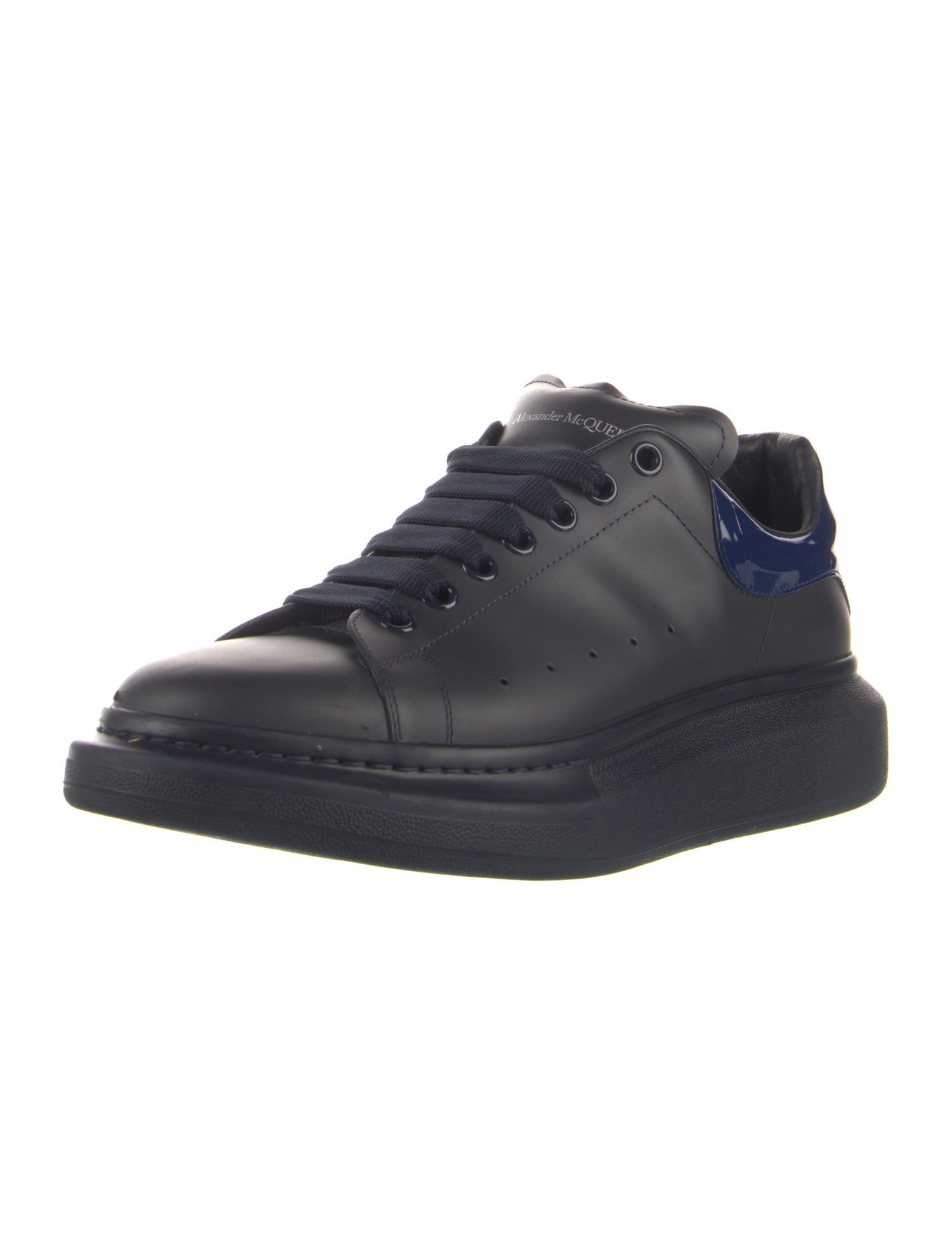 Alexander McQueen Leather Printed Sneakers