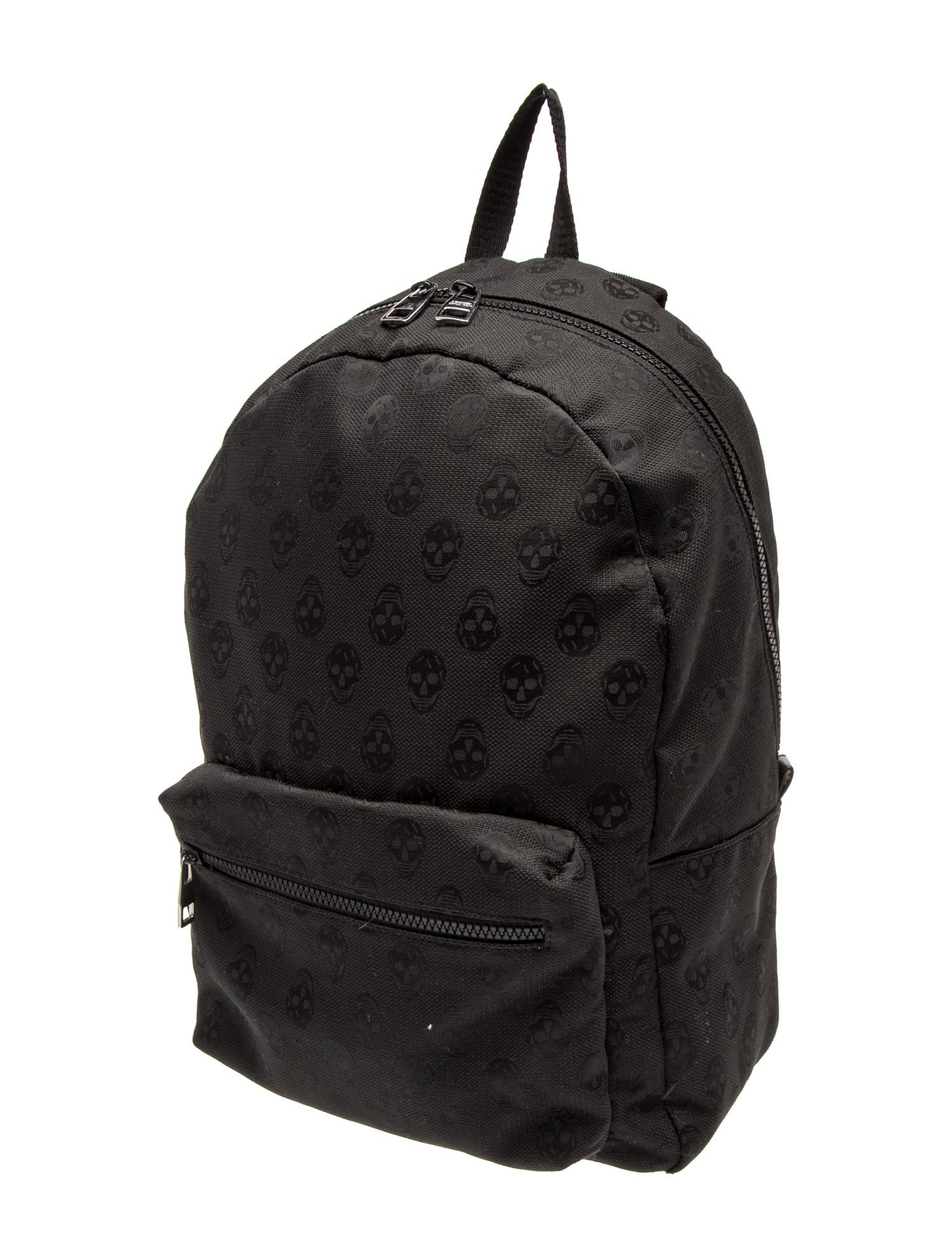Alexander McQueen Canvas Metropolitan Biker Skull