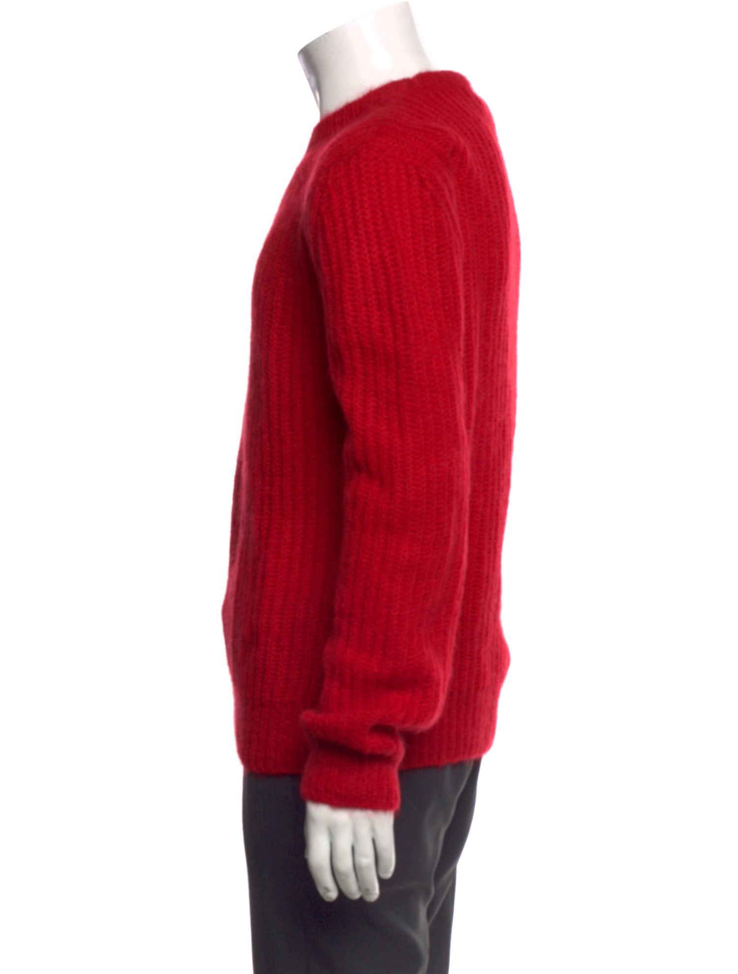 Alexander McQueen Wool Crew Neck Pullover