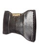 Alexander McQueen Large Python Clutch