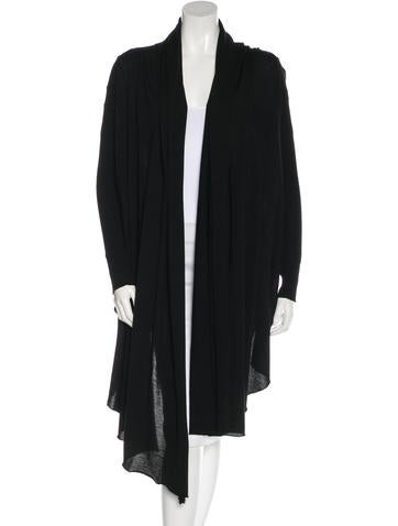 Alexander McQueen Wool Draped Cardigan