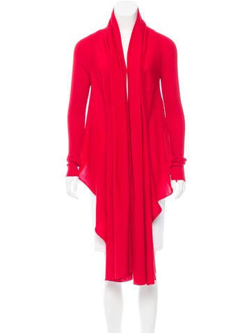 Alexander McQueen Draped Wool Shrug