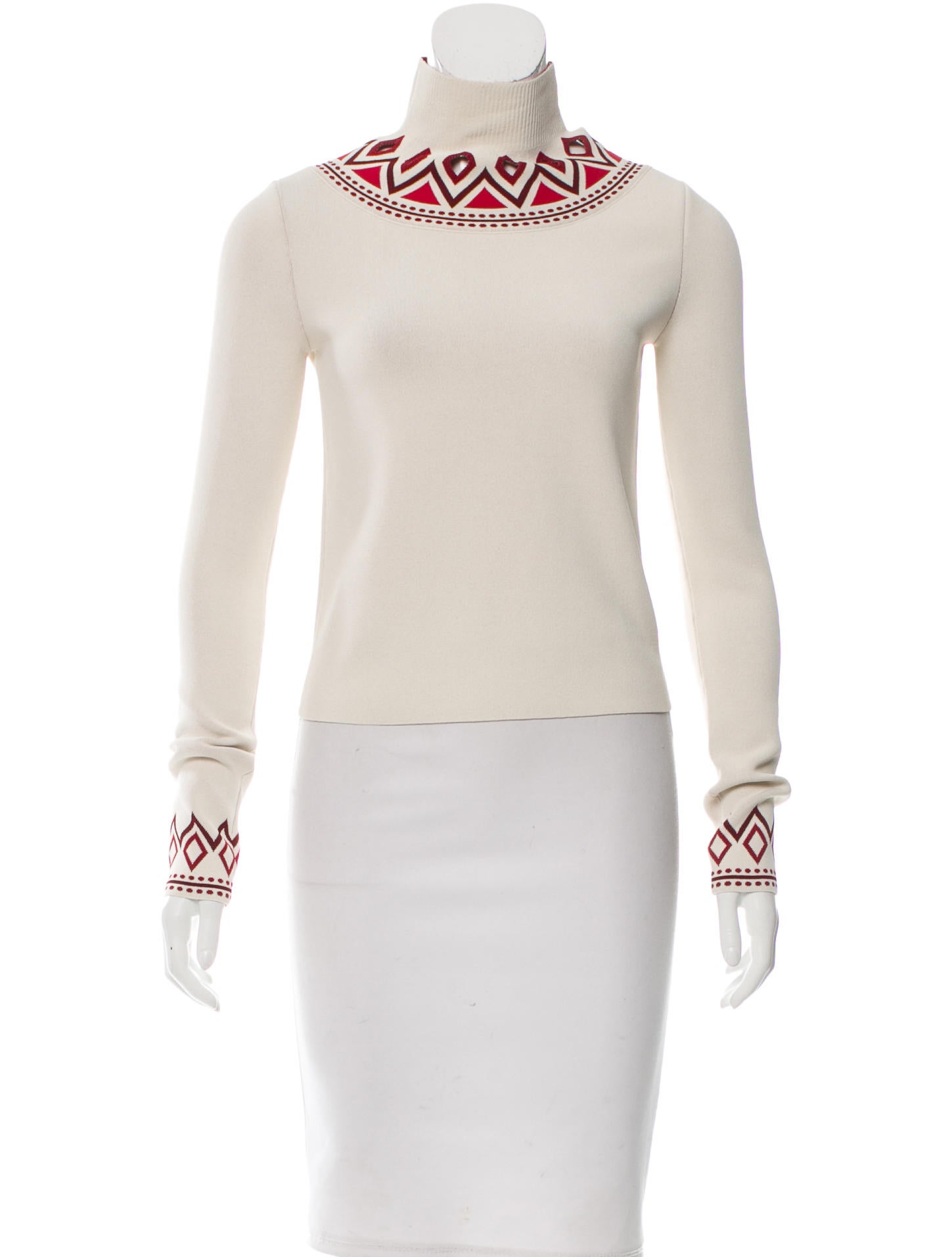 Alexander McQueen Cutout Long Sleeve Top