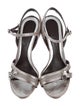 Alexander McQueen Distressed Skull Sandals