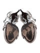 Alexander McQueen Distressed Skull Sandals