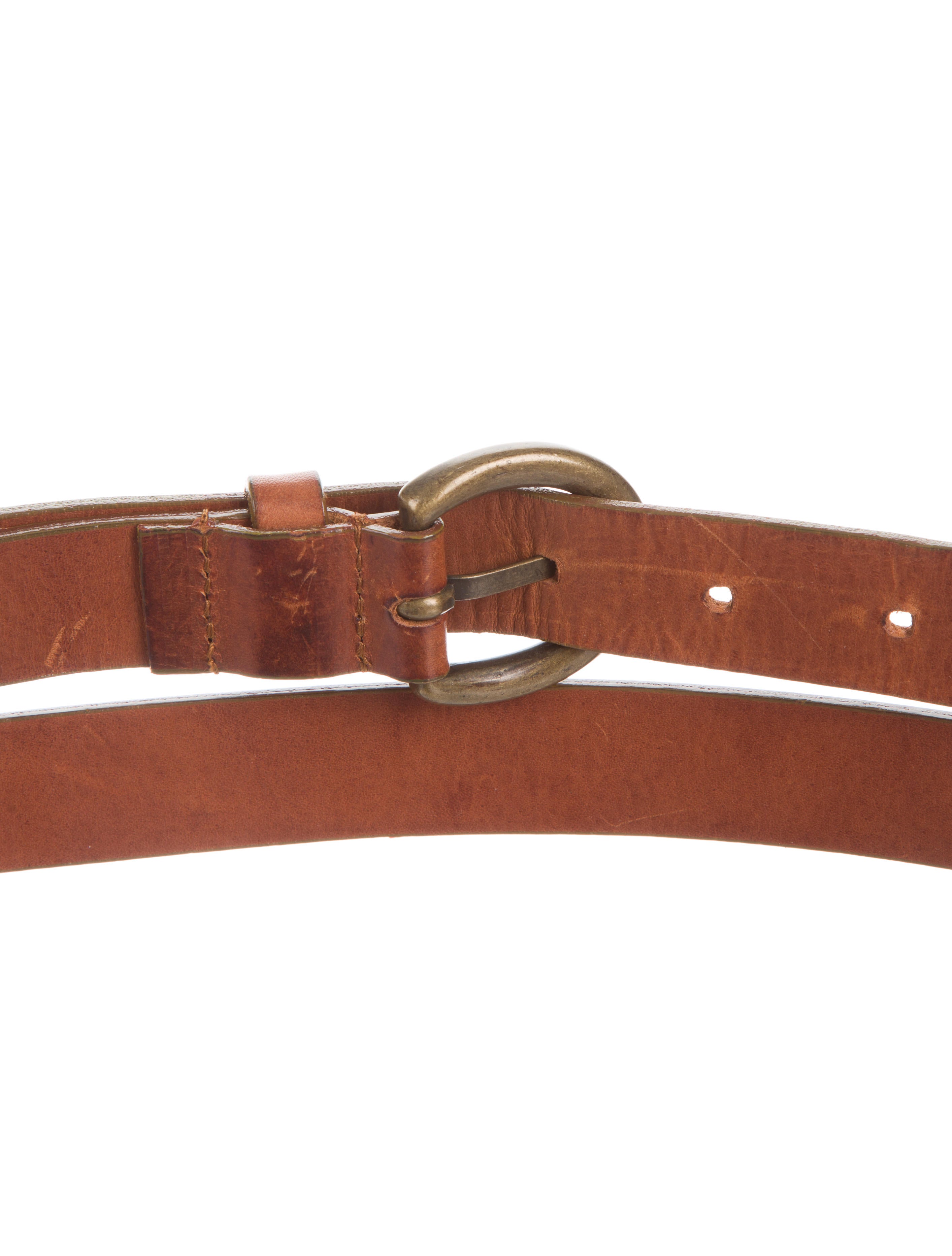 Alexander McQueen Leather WrapAround Belt Accessories ALE42399