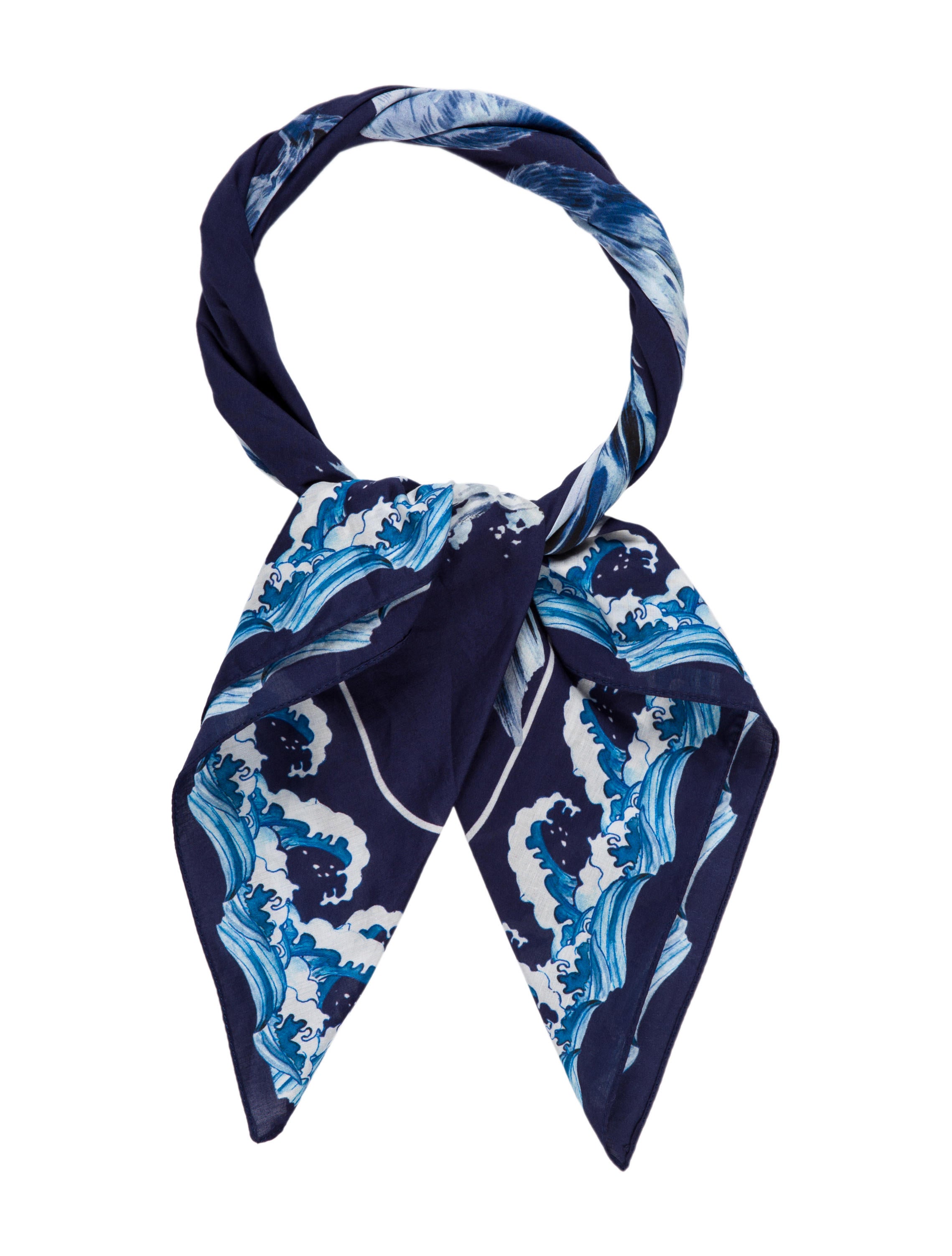 Alexander McQueen Printed Square Scarf w/ Tags Accessories ALE42845