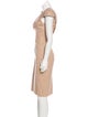 Alexander McQueen Textured Midi Dress