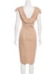 Alexander McQueen Textured Midi Dress