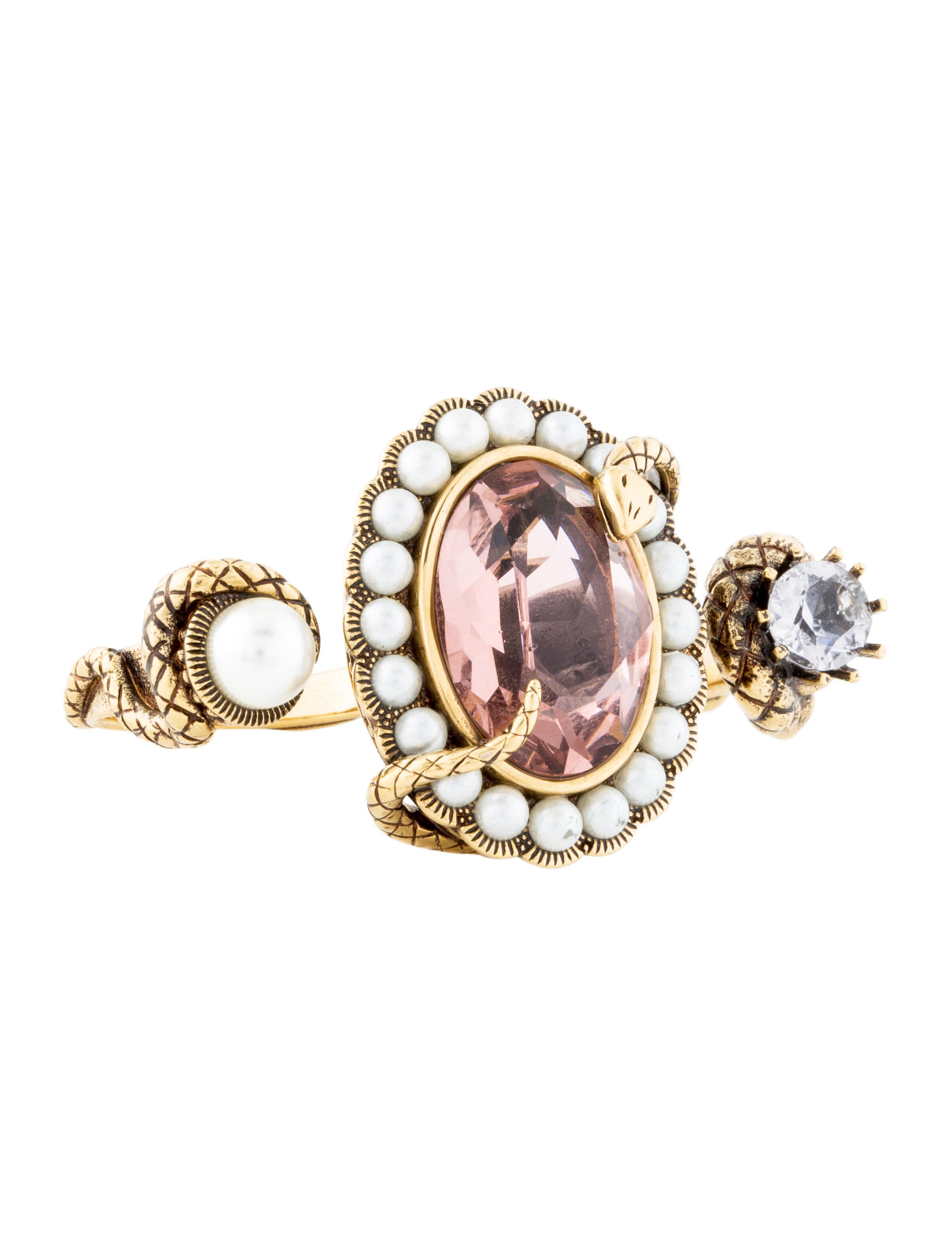 alexander mcqueen snake ring