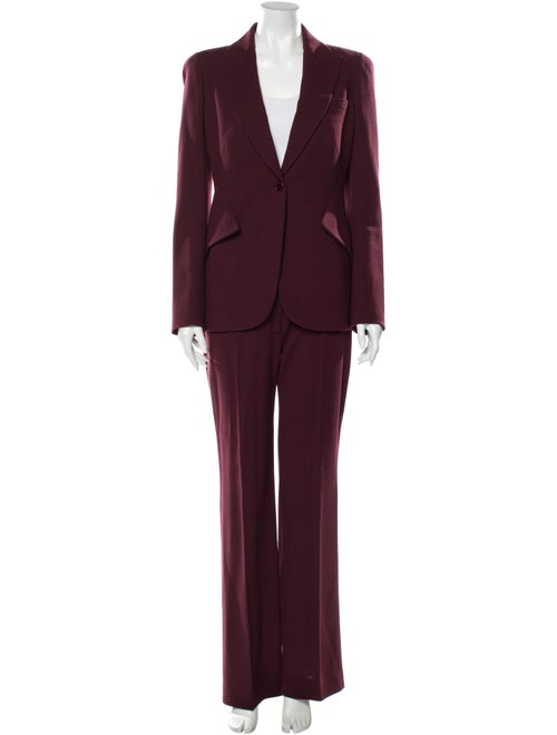 Alexander McQueen Wool Pantsuit Wool
