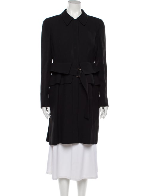 Alexander McQueen Trench Coat Black