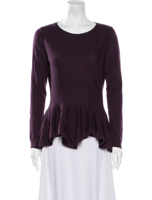 Alexander McQueen Wool Lightweight Sweater Purple