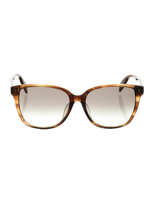 Alexander McQueen Tortoiseshell Acetate Sunglasses