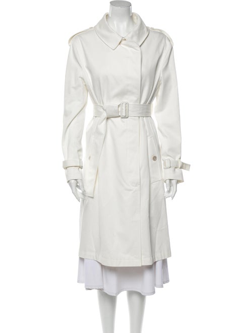 Alexander McQueen Trench Coat White