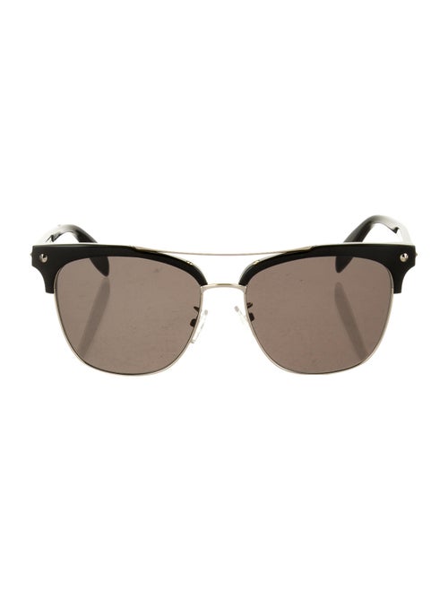 Alexander McQueen Square Tinted Sunglasses Black