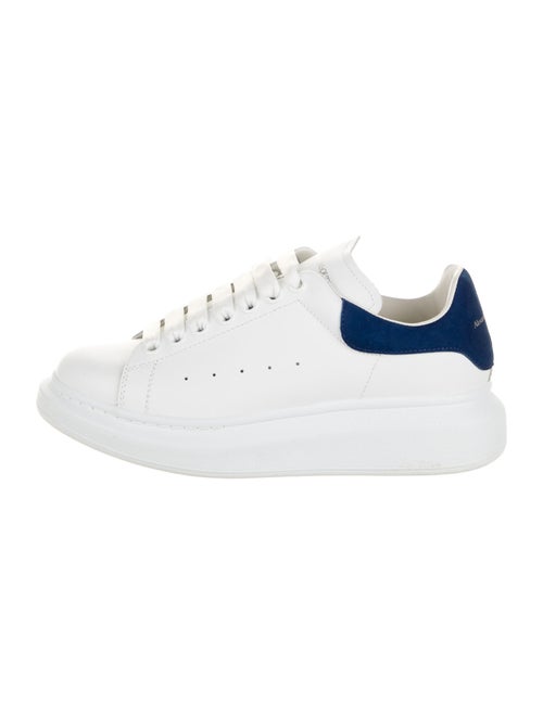 Alexander McQueen Leather Chunky Sneakers White
