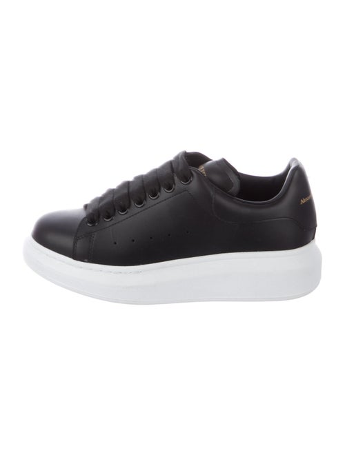 Alexander McQueen Leather Sneakers Black