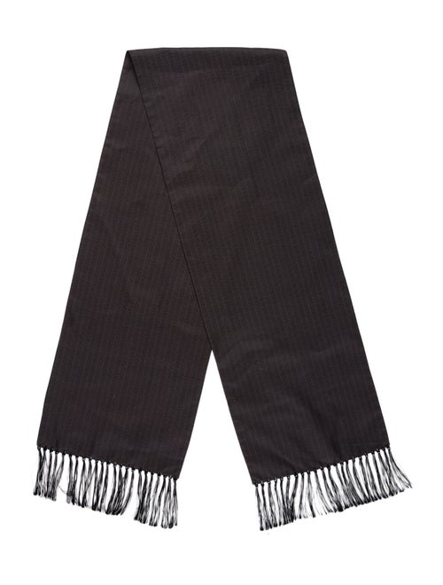 Alexander McQueen Silk Fringe Scarf