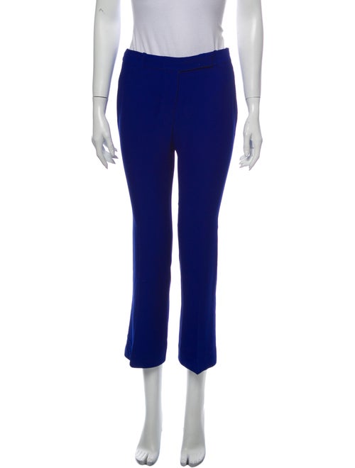 Alexander McQueen Wide Leg Pants Blue