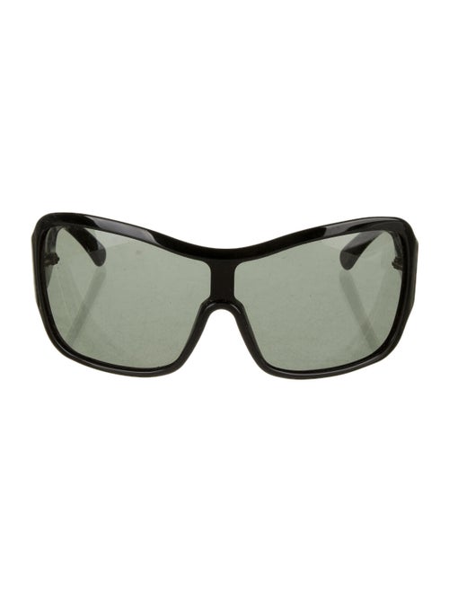 Alexander McQueen Square Tinted Sunglasses Black