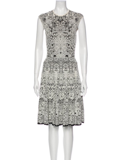 Alexander McQueen Printed Knee-Length Dress
