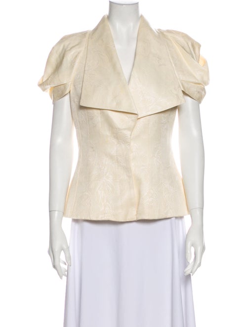 Alexander McQueen Silk Evening Jacket