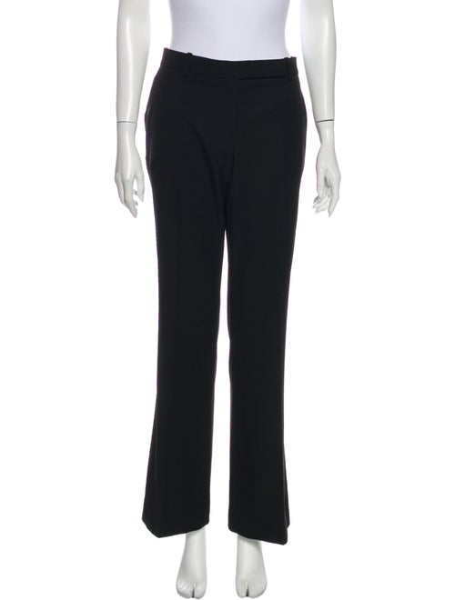 Alexander McQueen Virgin Wool Wide Leg Pants Wool
