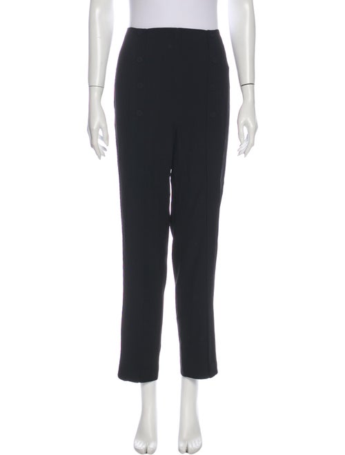 Alexander McQueen Straight Leg Pants Black