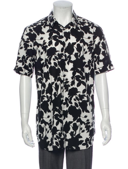 Alexander McQueen 2016 Graphic Print Shirt White