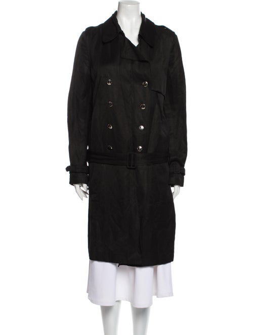 Alexander McQueen Vintage 2007 Trench Coat Black