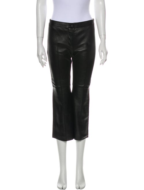 Alexander McQueen Wide Leg Pants Black