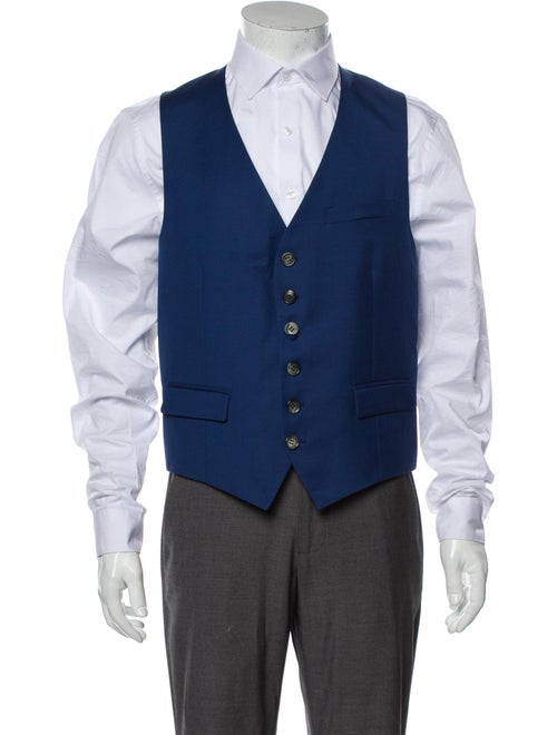 Alexander McQueen Wool Suit Vest Wool