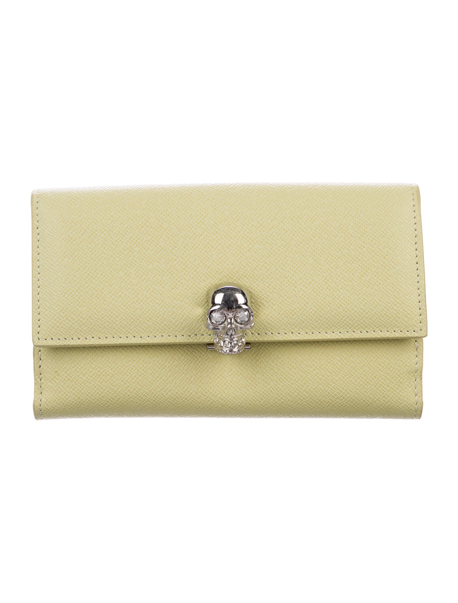 Alexander McQueen Skull Leather Coin Pouch