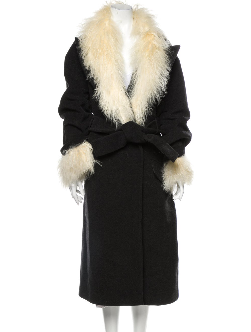 Alexander McQueen Vintage 1990's Faux Fur Coat Clothing ALE97085