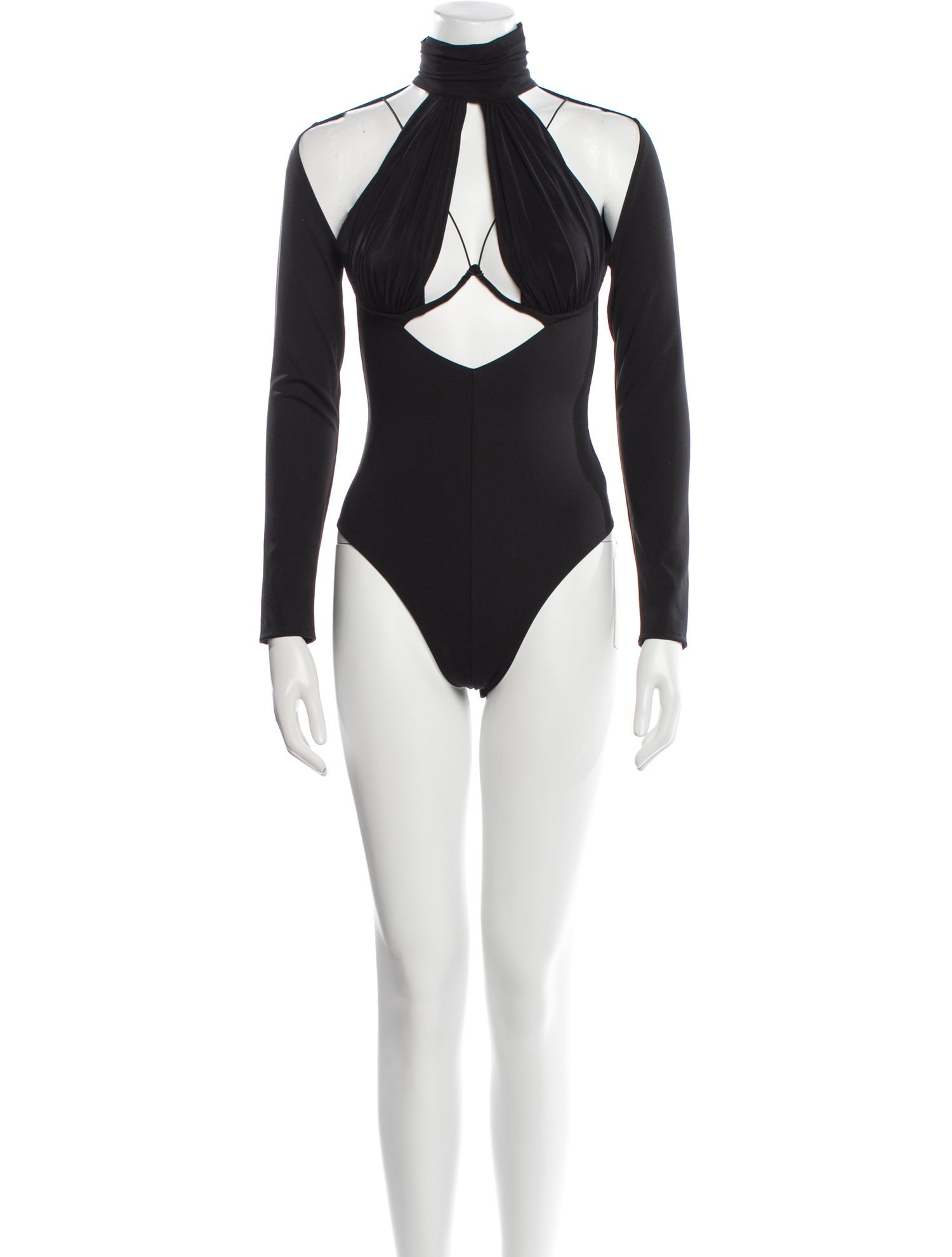 Alessandro Vigilante V-Neck Long Sleeve Bodysuit