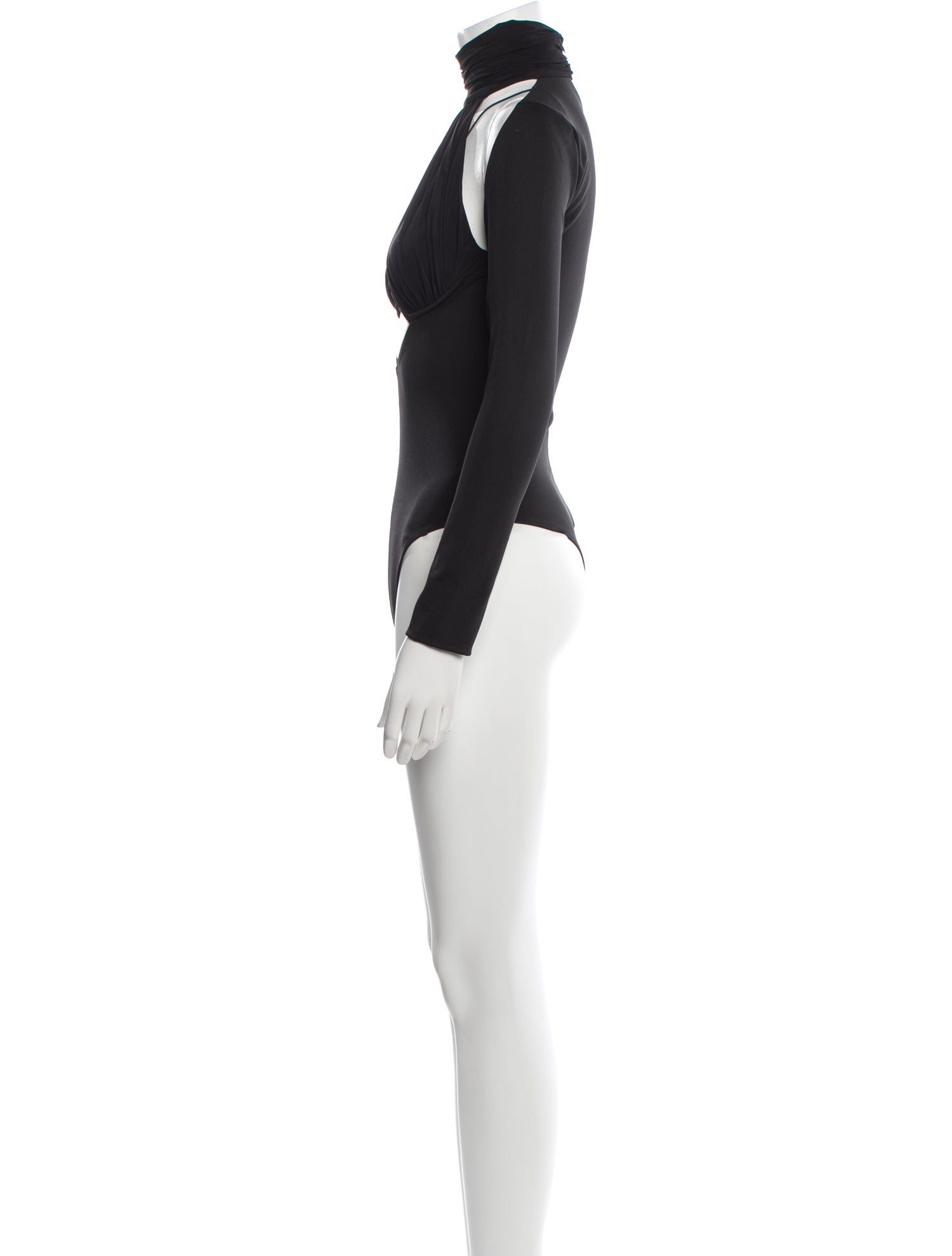 Alessandro Vigilante V-Neck Long Sleeve Bodysuit
