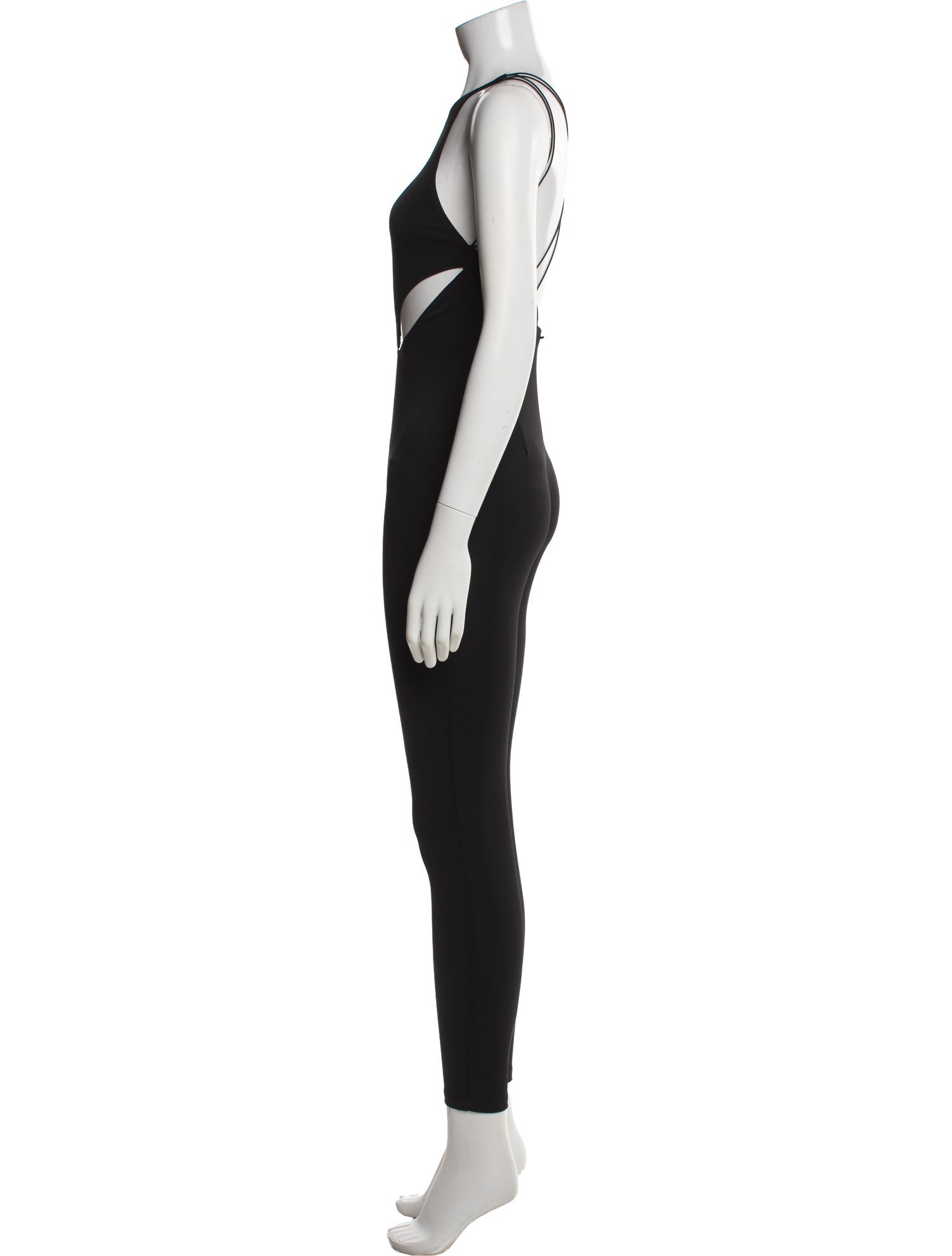 Alessandro Vigilante Nylon Crew Neck Jumpsuit