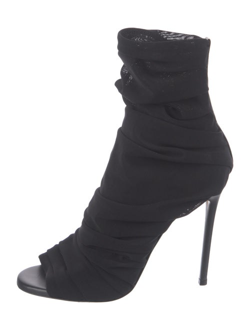 Alevi Mesh Ruffle Embellishment Pumps