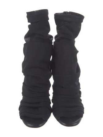 Alevi Mesh Ruffle Embellishment Pumps