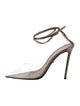 Alevi Leather Chain-Link Accents Pumps