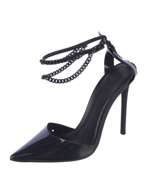 Alevi Faux Pearl Accents PVC Pumps