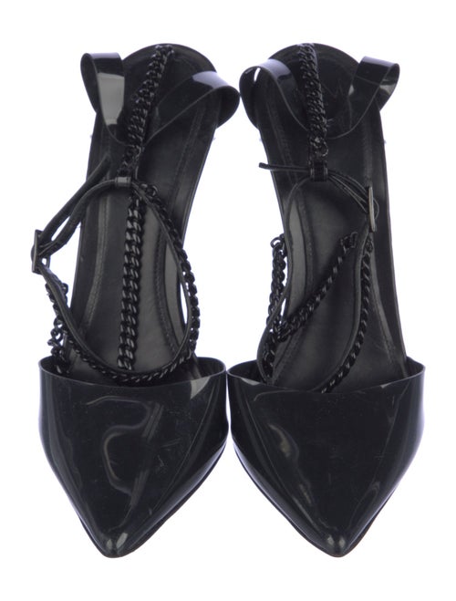 Alevi Faux Pearl Accents PVC Pumps