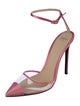Alevi Satin D'Orsay Pumps