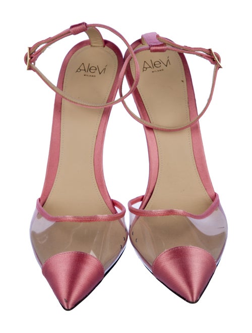 Alevi Satin D'Orsay Pumps