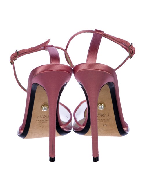 Alevi Satin D'Orsay Pumps